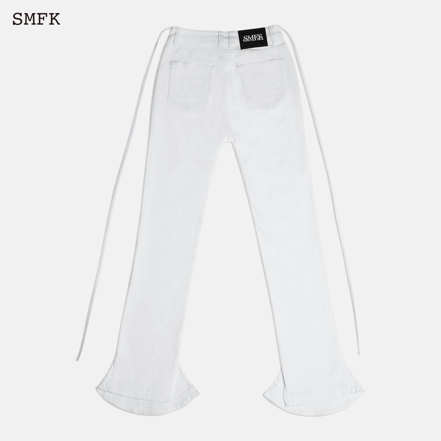 SMFK Mermaid Skinny Jeans Sky White - Fixxshop