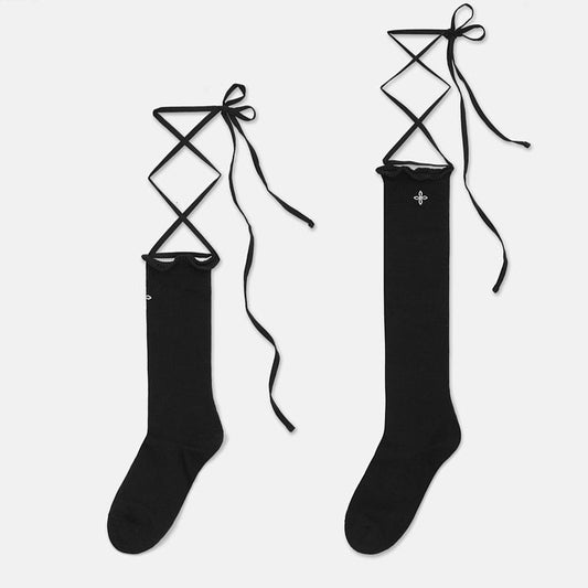 SMFK Mermaid Sport Socks High Low Combo (2 pairs)