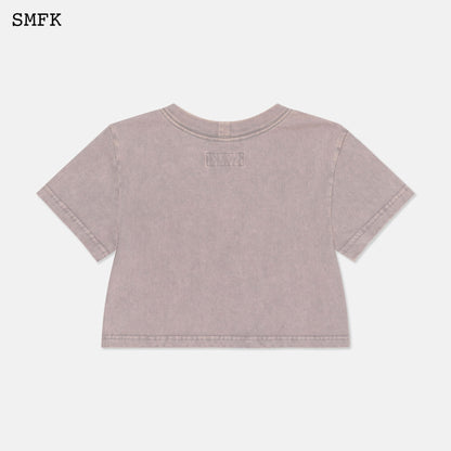 SMFK Model Light Grey Short T-shirt