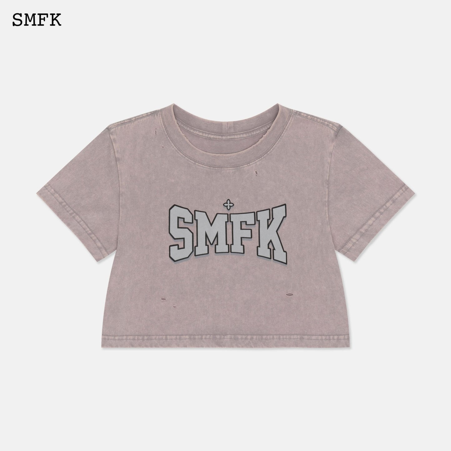 SMFK Model Light Grey Short T-shirt