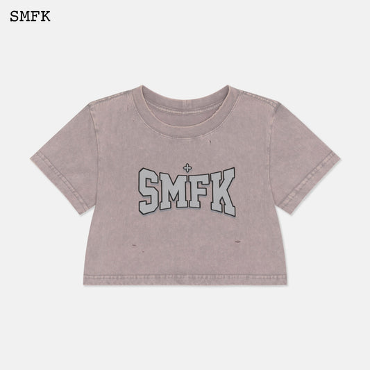 SMFK Model Light Grey Short T-shirt