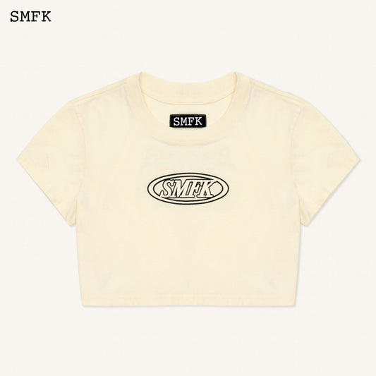 SMFK Model Short Tee In Cream