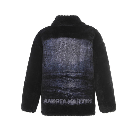 ANDREA MARTIN Moon Wool Jacket Black | MADA IN CHINA