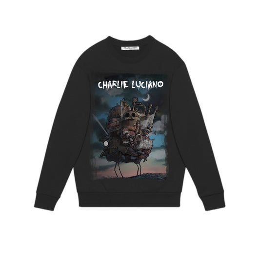 CHARLIE LUCIANO 'Moving Castle' Sweatershirt | MADA IN CHINA