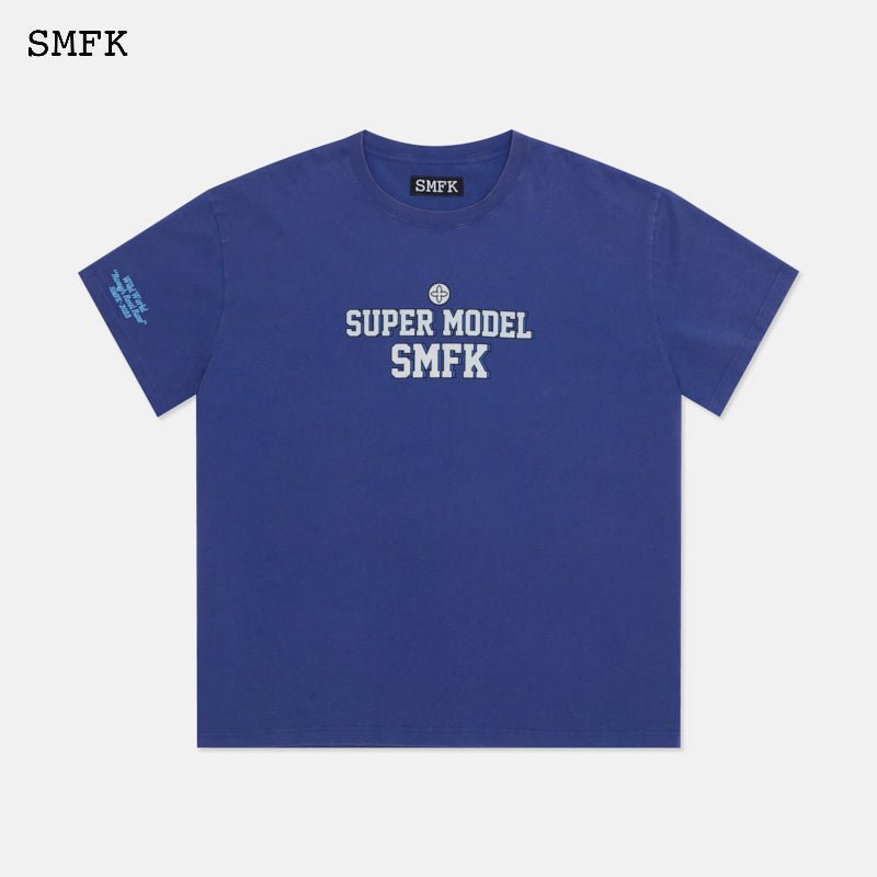 SMFK Oversized Super Model Navy T-shirt