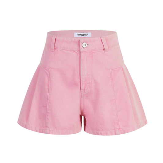 THREE QUARTERS Pink A-Shape Shorts