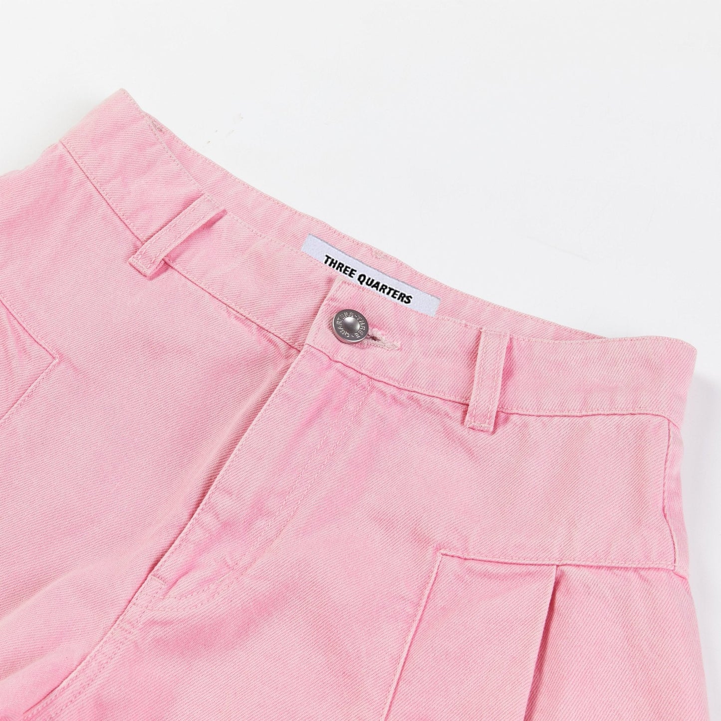 THREE QUARTERS Pink A-Shape Shorts