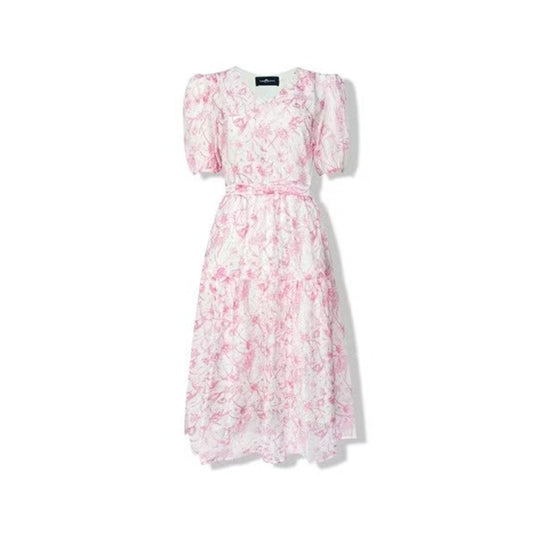 Aimme Sparrow Pink Floral Dress