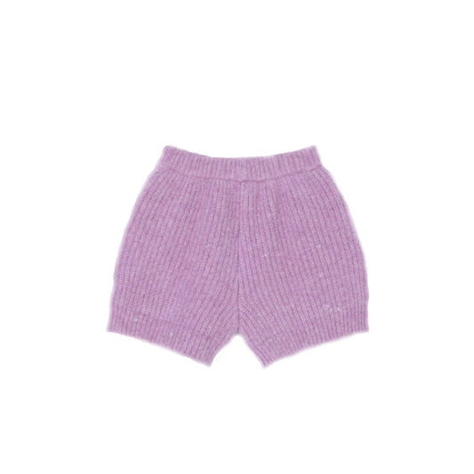 MEDIUM WELL Pink Woolen Shorts - Fixxshop