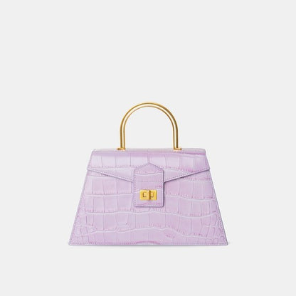 APEDE MOD Purple Croc Large Le Book | MADA IN CHINA