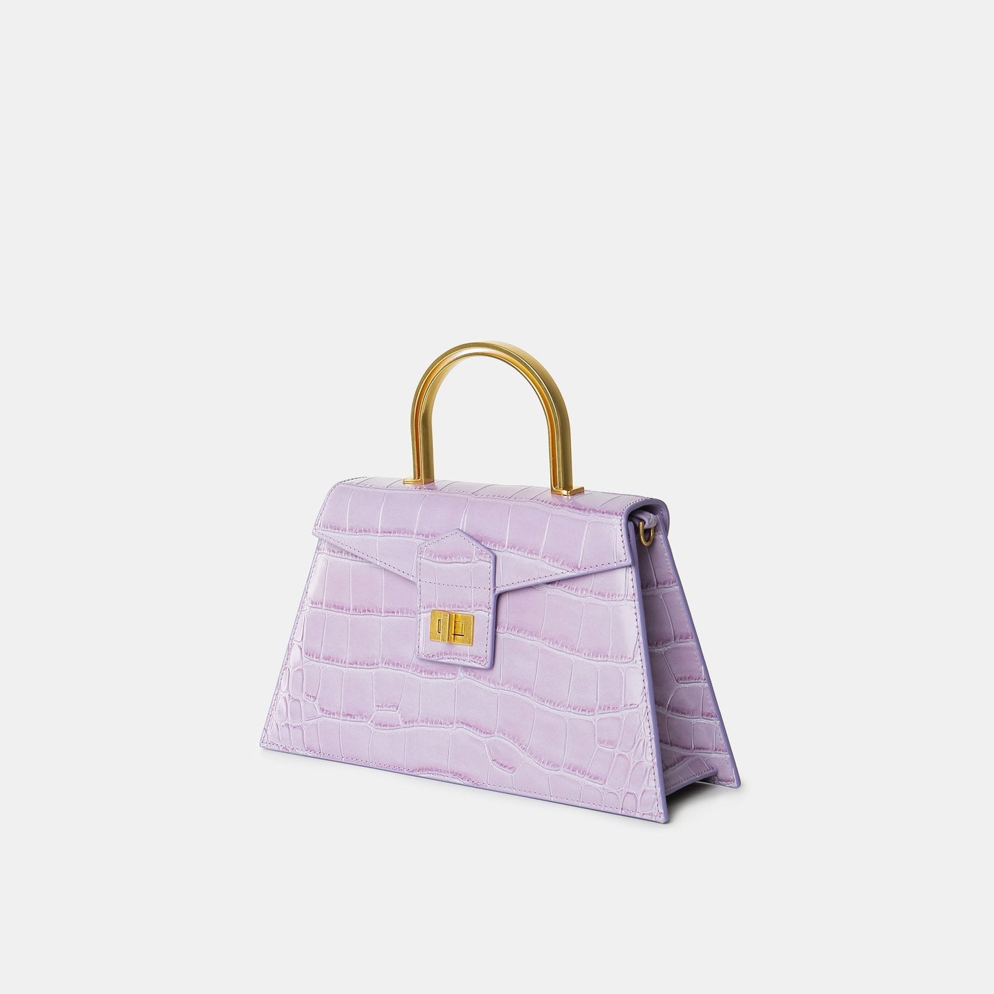 APEDE MOD Purple Croc Large Le Book | MADA IN CHINA