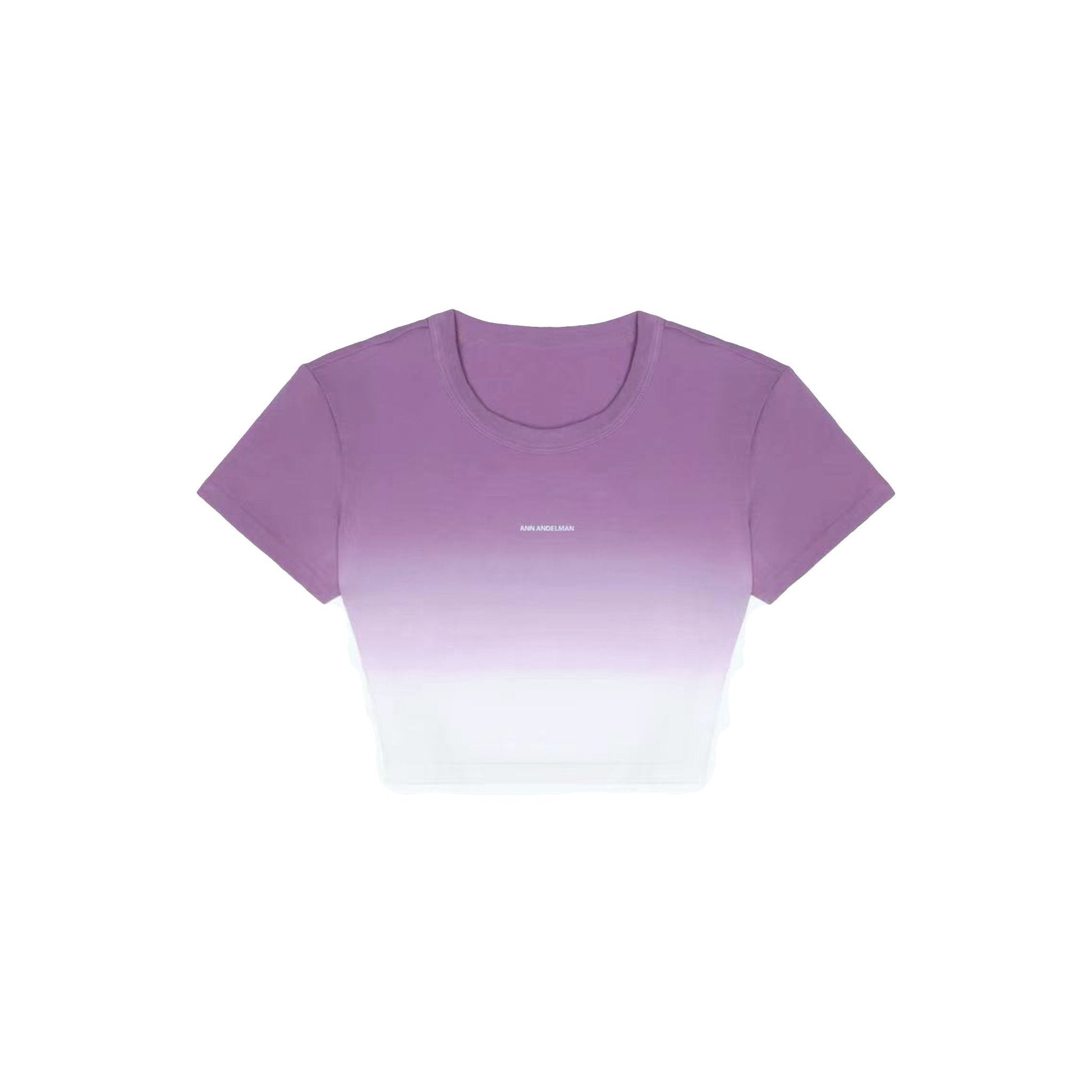 ANN ANDELMAN Purple Dip-Dye T-Shirt | MADA IN CHINA