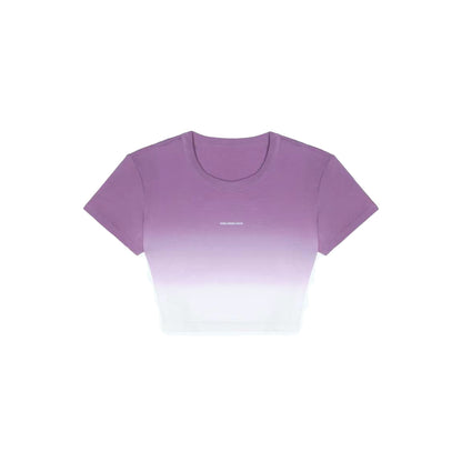 ANN ANDELMAN Purple Dip-Dye T-Shirt | MADA IN CHINA