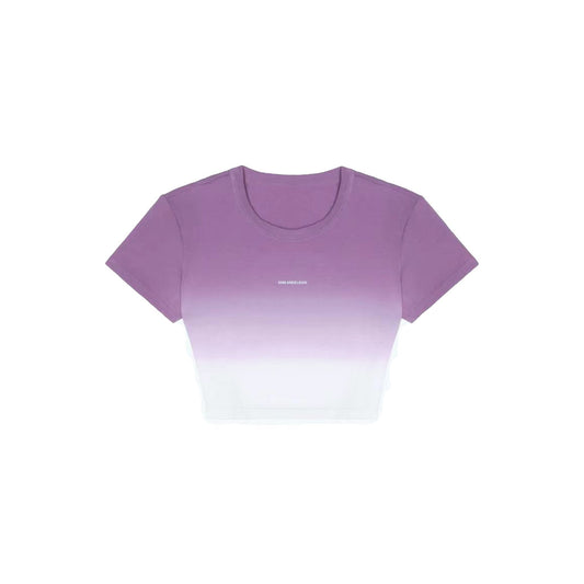 ANN ANDELMAN Purple Dip-Dye T-Shirt | MADA IN CHINA