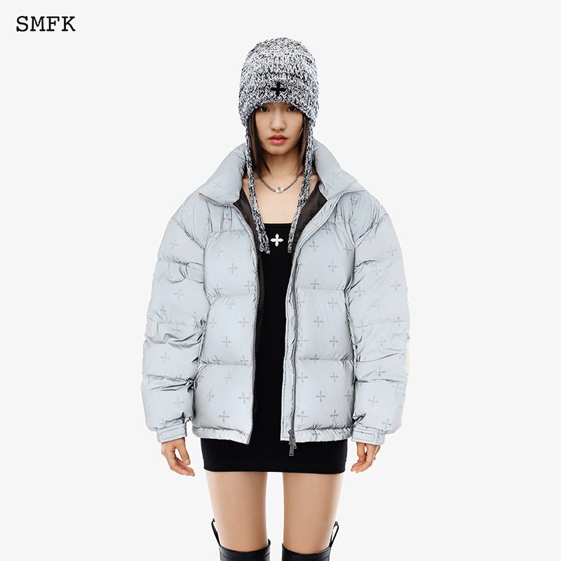 SMFK Reflective Garden Polar Down Jacket - Fixxshop