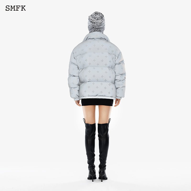 SMFK Reflective Garden Polar Down Jacket - Fixxshop