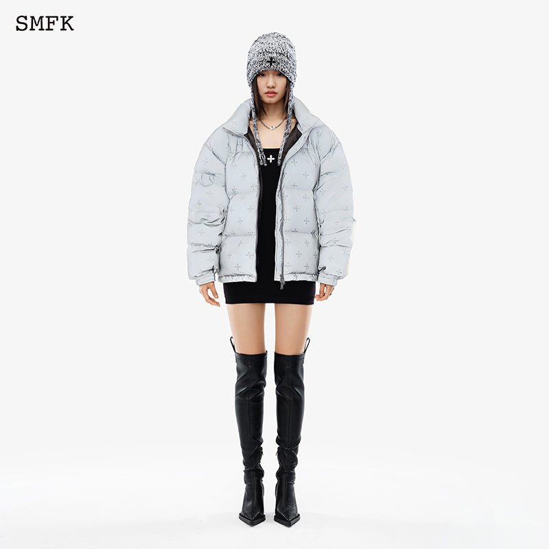 SMFK Reflective Garden Polar Down Jacket - Fixxshop