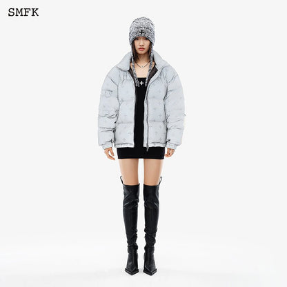 SMFK Reflective Garden Polar Down Jacket - Fixxshop