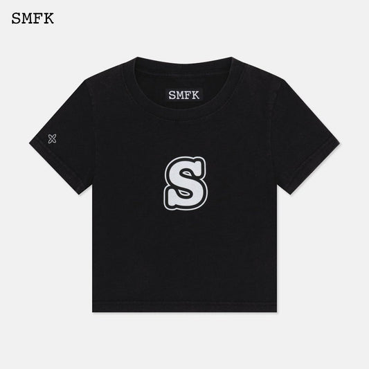 SMFK Skinny Model Black Tight T-shirt