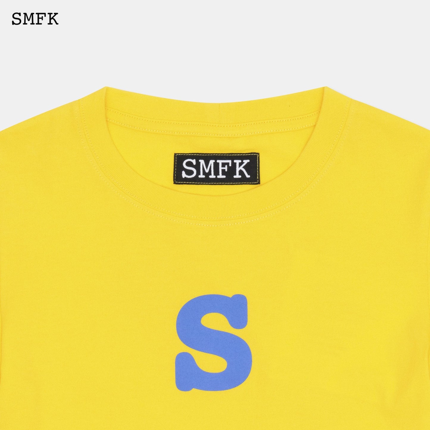 SMFK Skinny Model Yellow Tight T-shirt