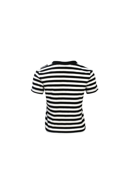 Ann Andelman Stripe T-shirt Black And White