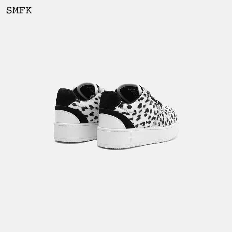 SMFK White Leopard Skate Shoes - Fixxshop