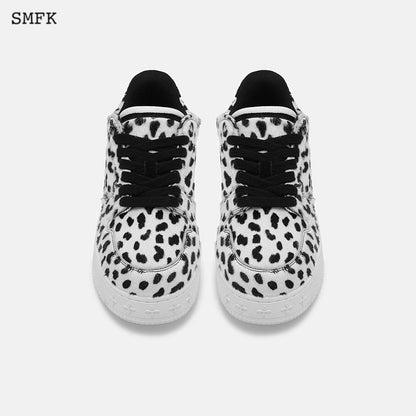 SMFK White Leopard Skate Shoes - Fixxshop