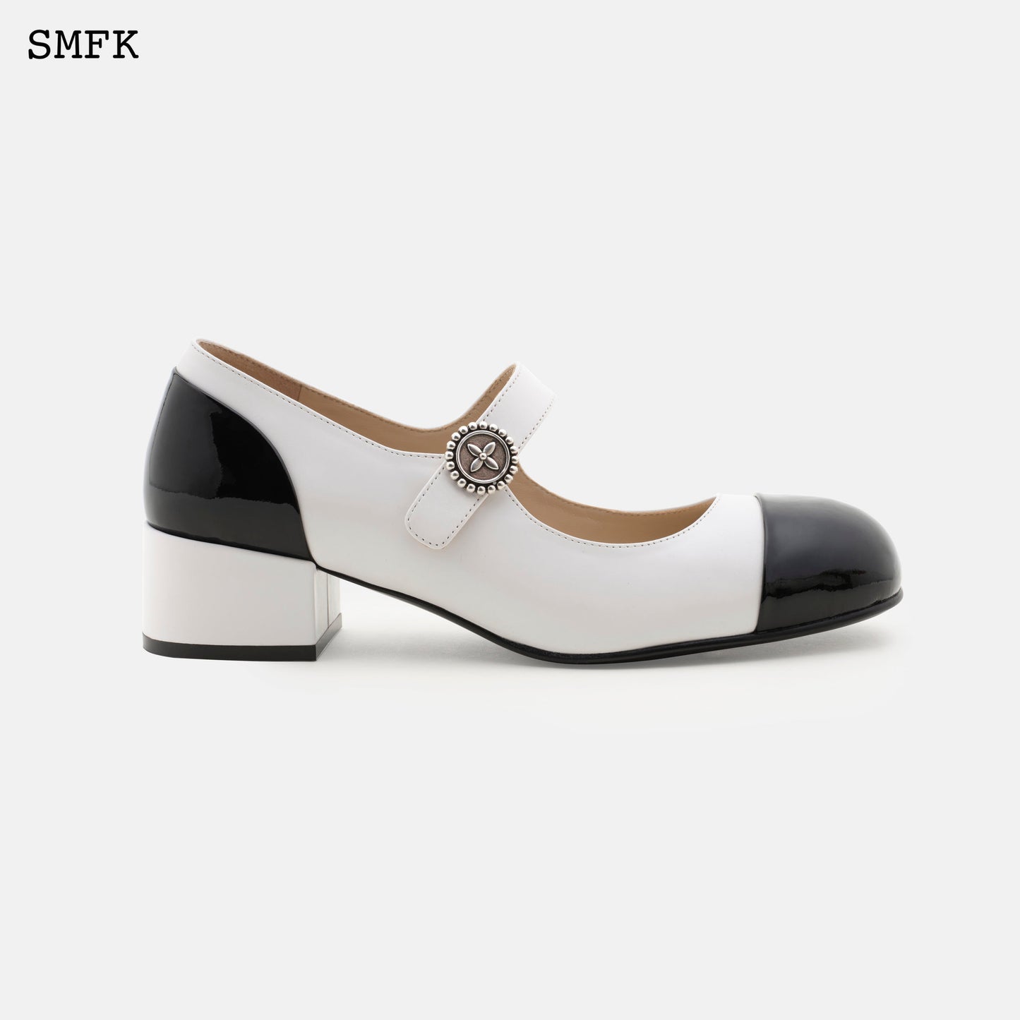 SMFK White Mary Jane Shoes