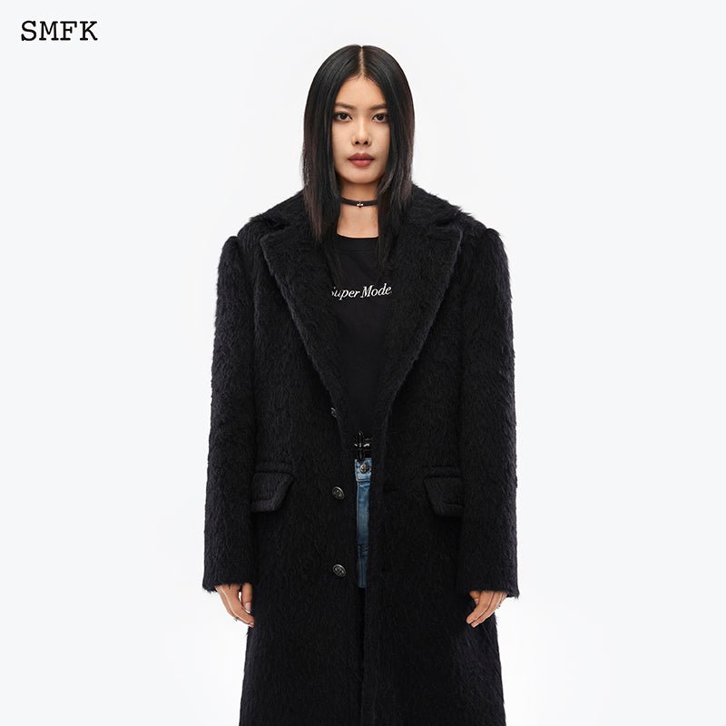 SMFK Wild World Alpaca Coat - Fixxshop