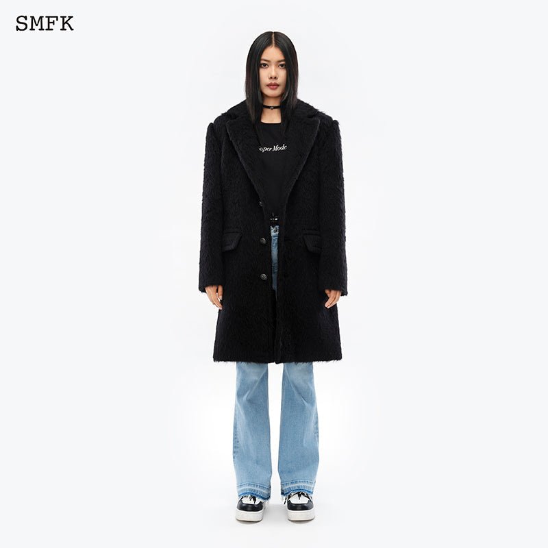 SMFK Wild World Alpaca Coat - Fixxshop