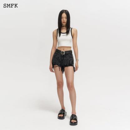 SMFK Wild World Short Black Jeans