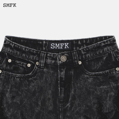 SMFK Wild World Short Black Jeans