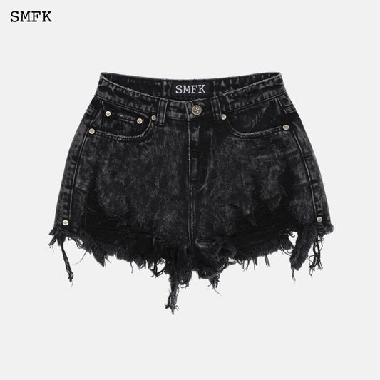 SMFK Wild World Short Black Jeans