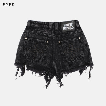 SMFK Wild World Short Black Jeans