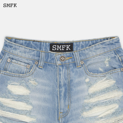 SMFK Wild World Short Blue Jeans