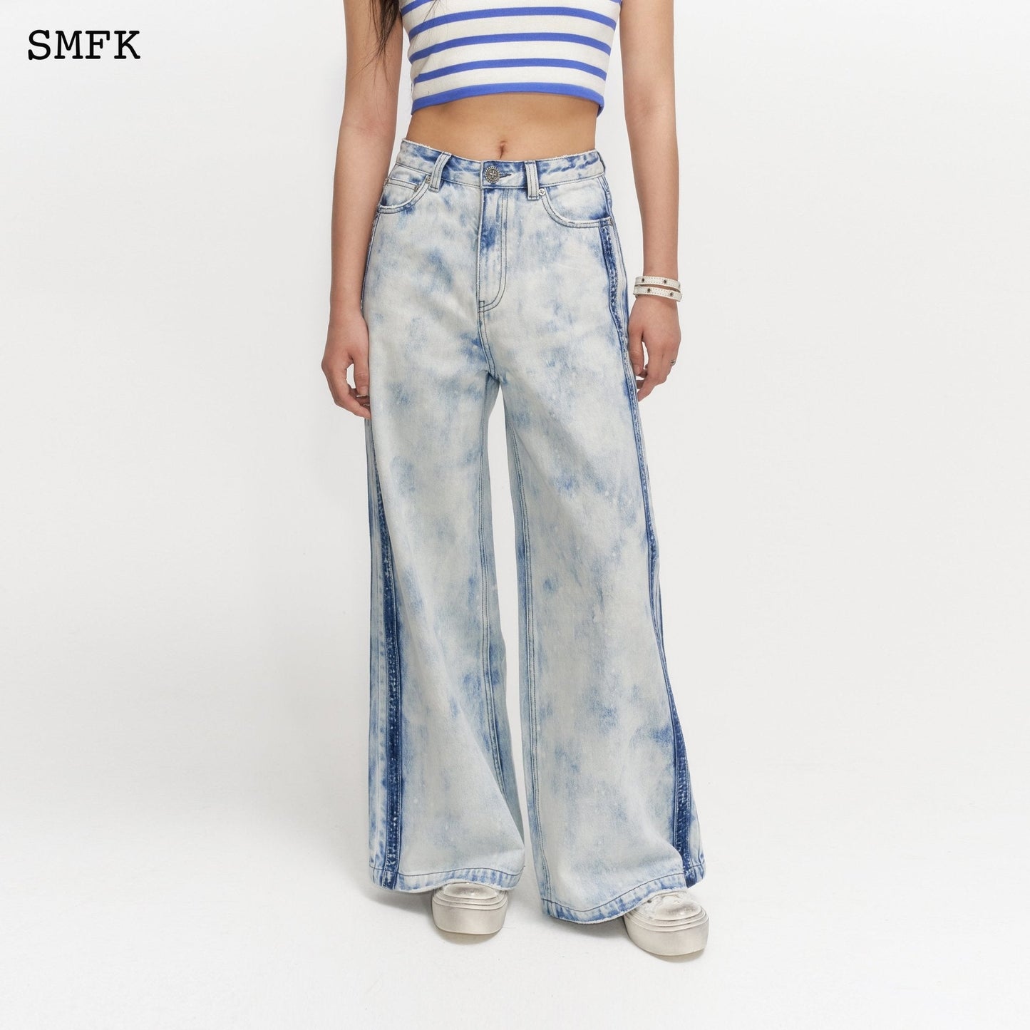 SMFK Wilderness Camouflage Blue Jeans