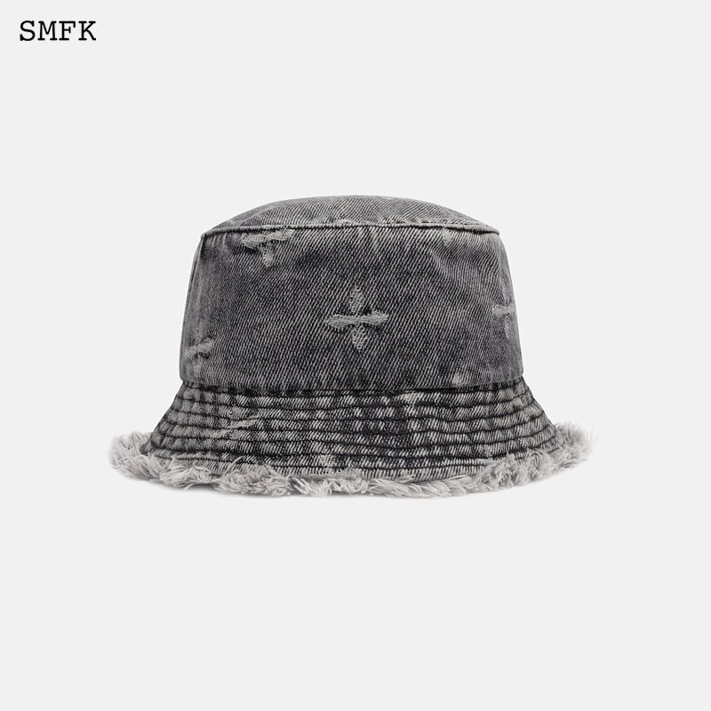 SMFK Wilderness Garden Cowboy Fisherman'S Hat Gray