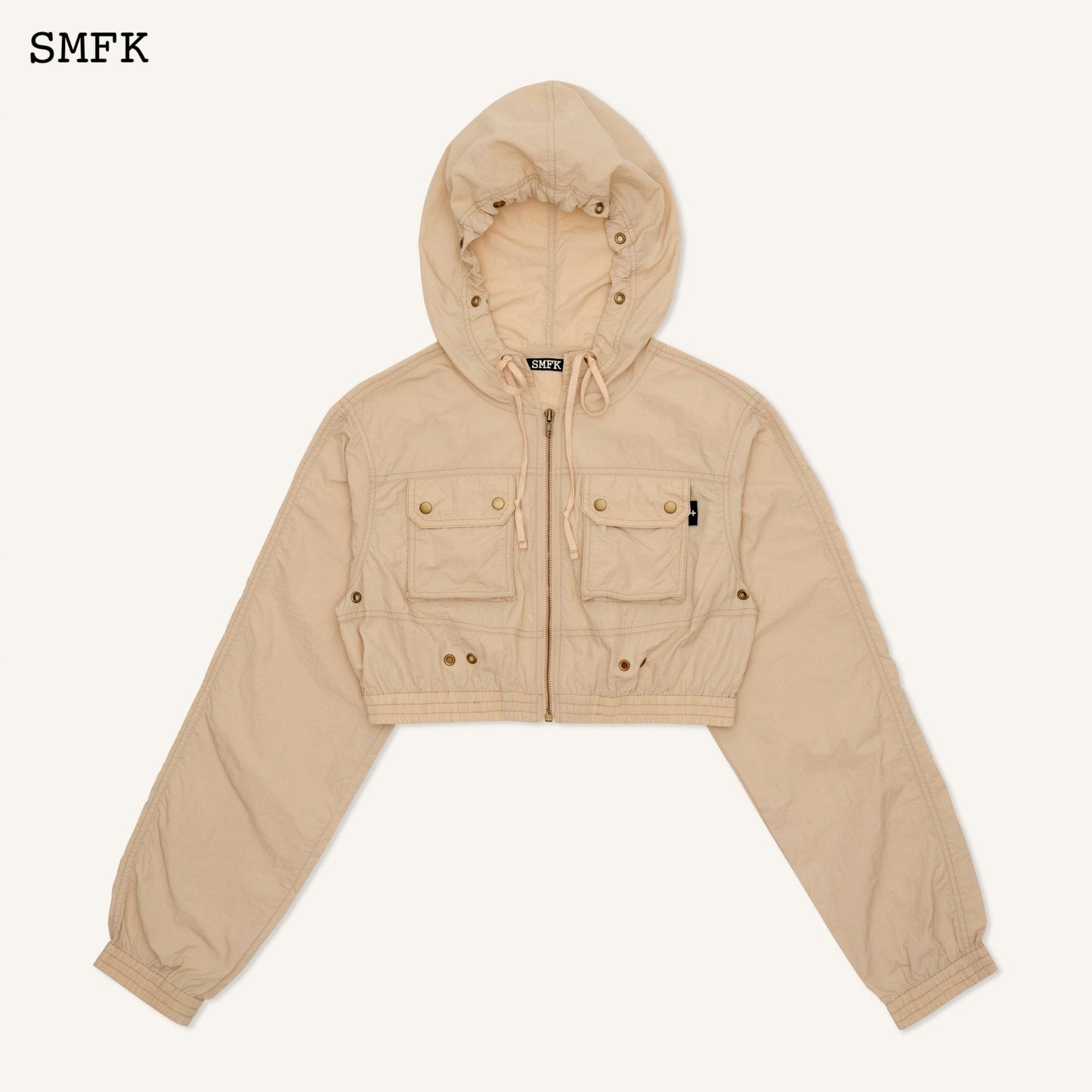 SMFK Wilderness Sun-Protection Hoodie In Wheat