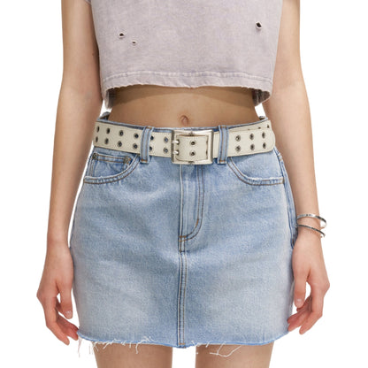 SMFK Wilderness Wandering Blue Jeans Short Skirt