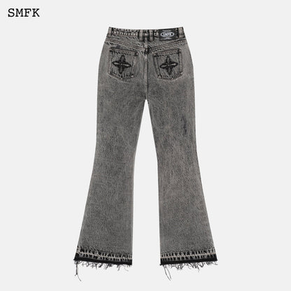 SMFK Wilderness Wandering Mermaid Light Grey Jeans