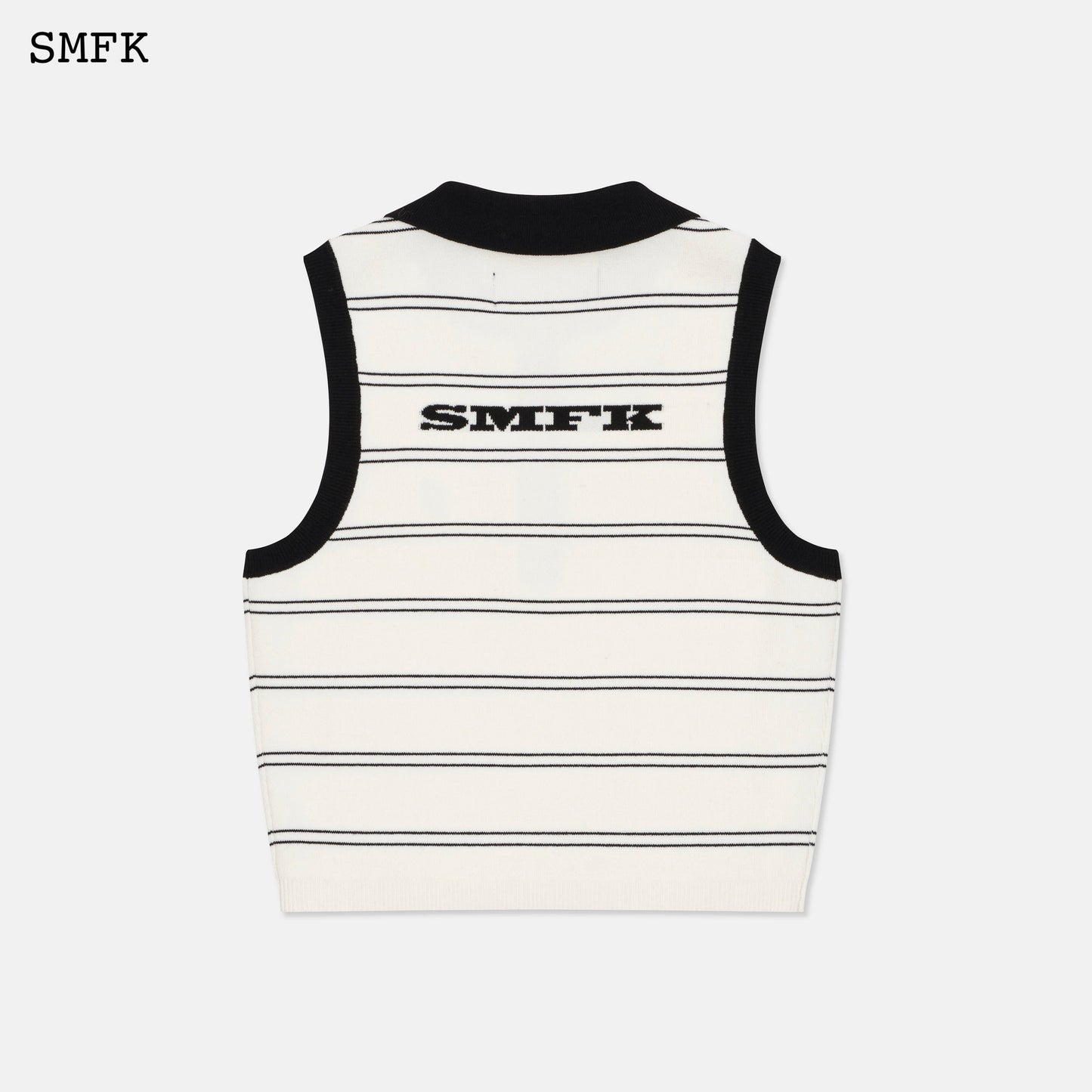 SMFK Wilderness White Stripe Polo Vest