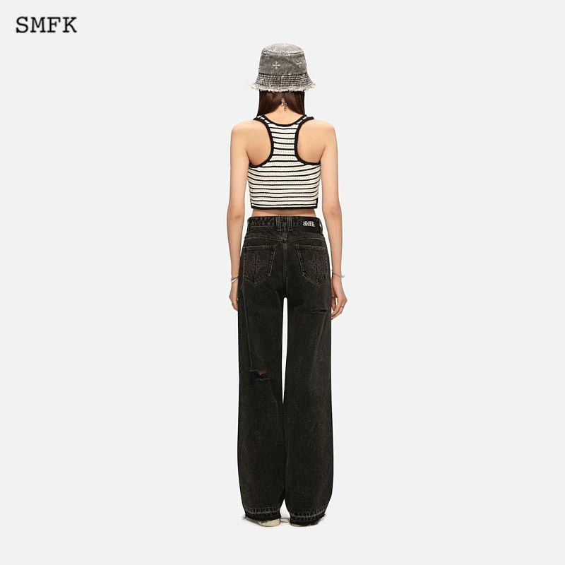 SMFK Wilderness World Wandering Jeans Black