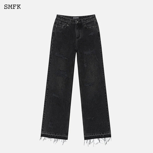 SMFK Wilderness World Wandering Jeans Black