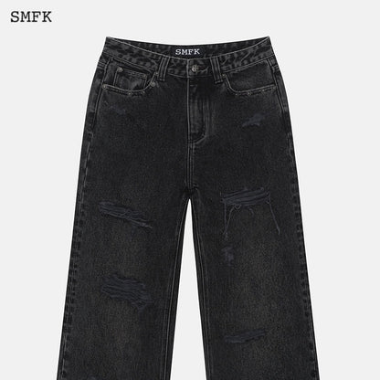 SMFK Wilderness World Wandering Jeans Black