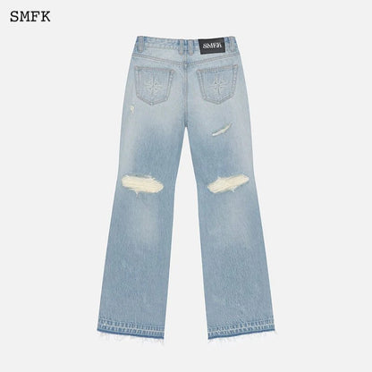 SMFK Wilderness World Wandering Jeans Blue