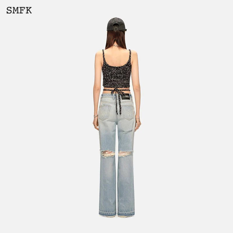 SMFK Wilderness World Wandering Jeans Blue