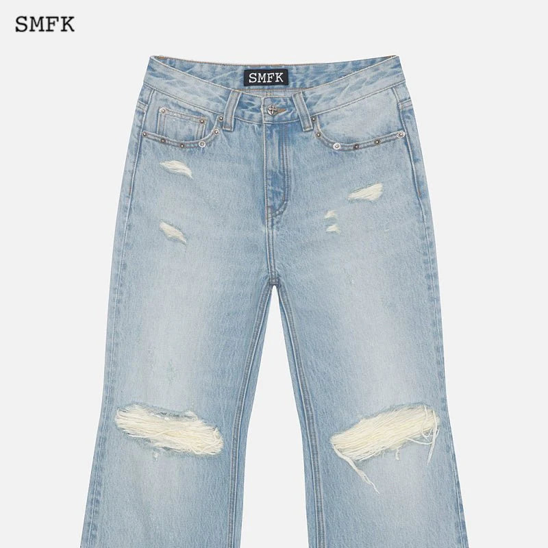 SMFK Wilderness World Wandering Jeans Blue