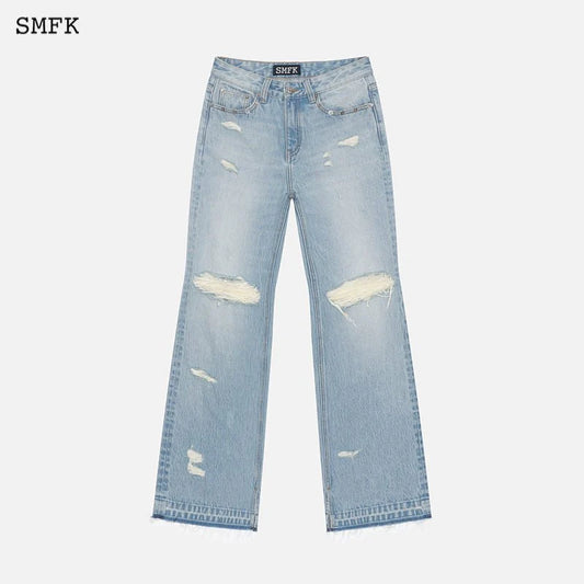 SMFK Wilderness World Wandering Jeans Blue