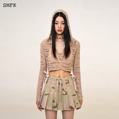 SMFK WildWorld Stray Jellyfish Netting Cardigan Hoodie