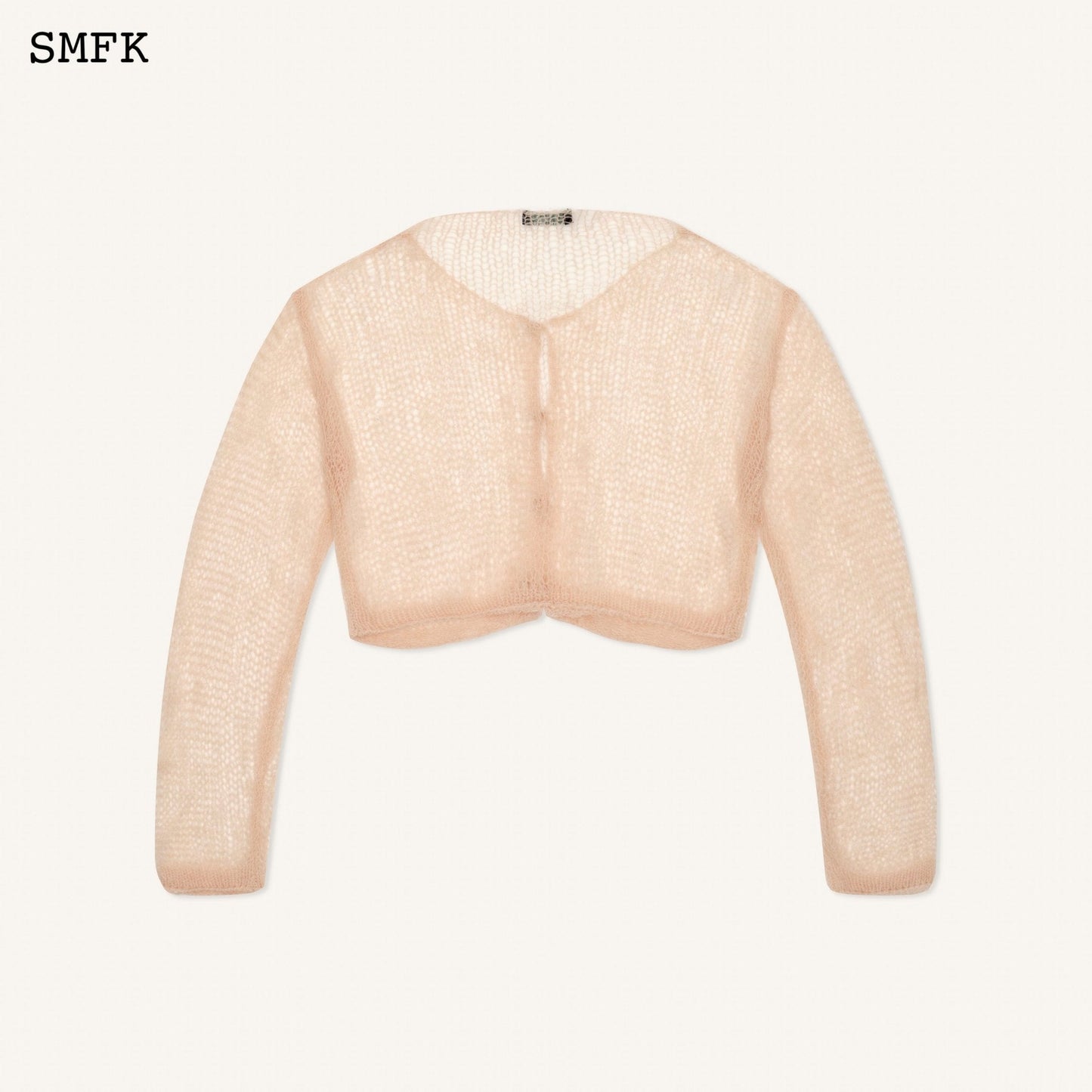 SMFK WildWorld Stray Netting Wool Cardigan